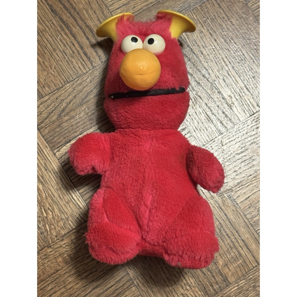 Vintage 1983 Sesame Streer Pink Honker Plush‎